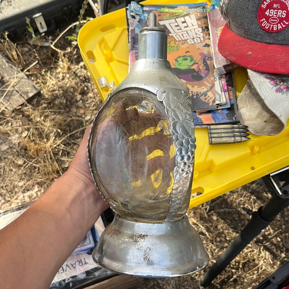 Oil or wine glass vintage